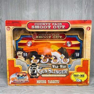Jasman 2004 Wild West gunslinger electronic target shooting game county fair toy